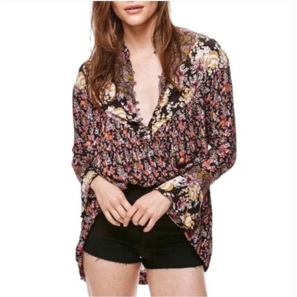 Free People Wildflower Fields Tunic Large - Picture 5 of 13